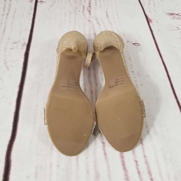 Rose Gold Glitter Stone Embellished Stilet… - Picture 5 of 8